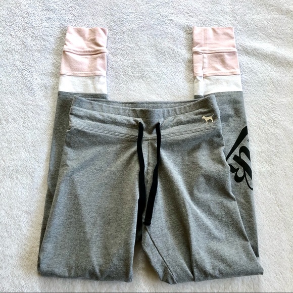 PINK Victoria's Secret Pants - SOLD✖️Gray VSPINK Yoga Leggings | XS